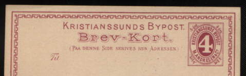 Kristiansund I Postkarte S/A BK2