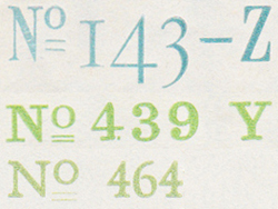 Die drei Typen der Marginalnummern