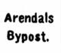 Arendal Stempel 2