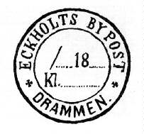 Drammen II Stempel 1