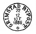 Grimstad Stempel 1