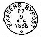 Krager&oslash; Stempel 1