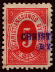 Kristiansund II1 mit Stempel 2