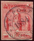 T&oslash;nsberg S/A 9IIb mit Stempel 1
