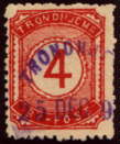 Trondheim S/A 41a mit Stempel 8
