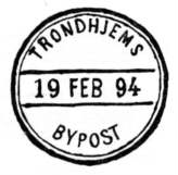 Trondheim Stempel 5